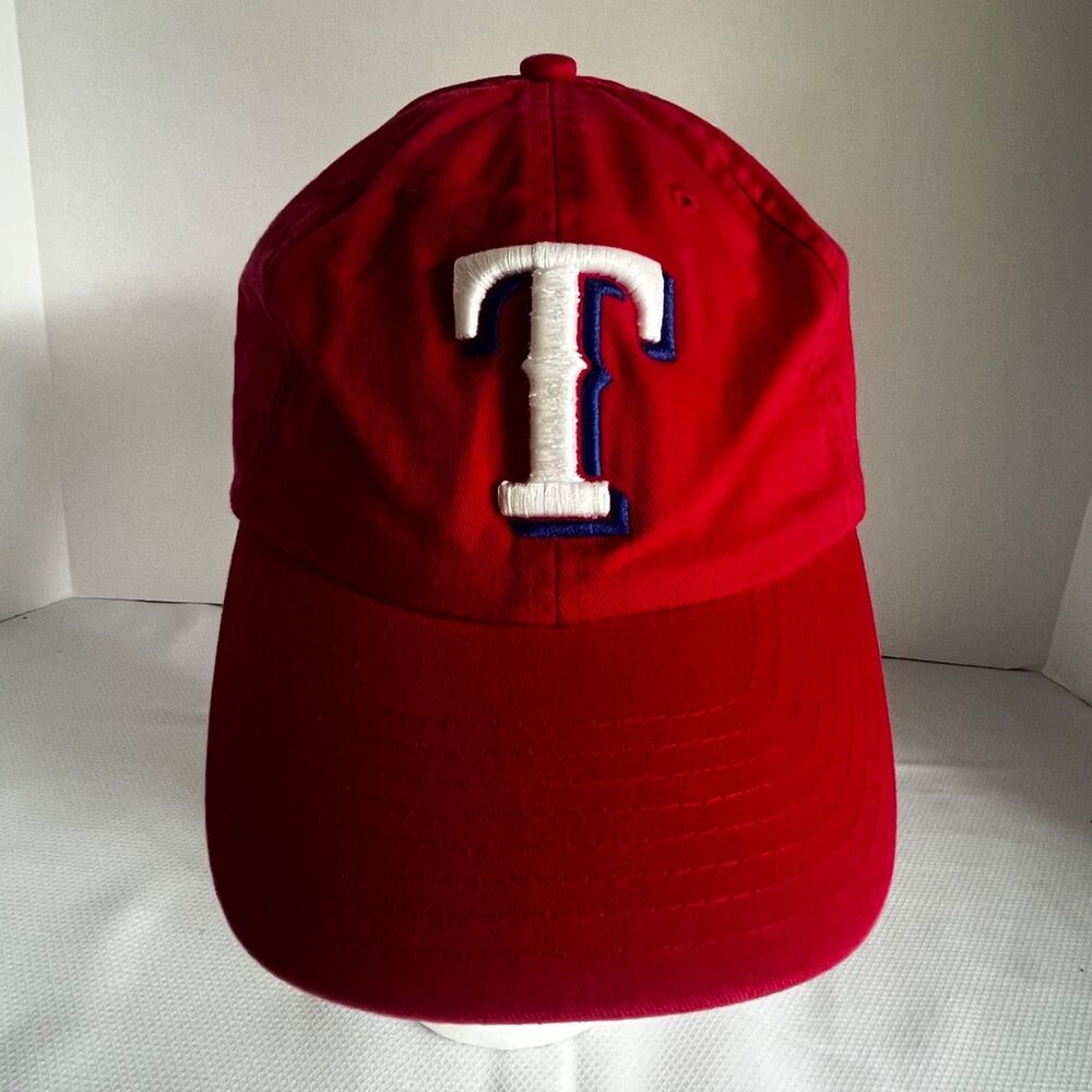 NEW - MLB Texas Rangers New Era Baseball Hat One Size Adjustable Red Vintage